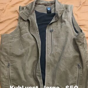 Kuhl fleece lined vest